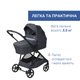 Коляска 2 в 1 Chicco Seety, серая (87097.53.01) - изображение 2