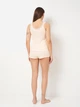 Пижама (майка + шорты) женская хлопковая H&M 979439p13 S Оранжевая (1000000049692) - изображение 2