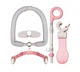 Детский трехколесный самокат CITY LINE Baby Care 388 4 в 1 с сиденьем и родительской ручкой, Розовый - изображение 4