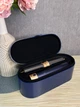 Стайлер 5в1 HAIR BRUSH Styler + Коробка Чехол с функциями придания объема, выпрямления, укладки темно синий - изображение 3