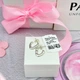 Срібні сережки Pandora відкриті Трикутники - зображення 3