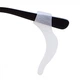 Cиліконовий тримач-фіксатор стоппер для окулярів Soft Silicone Anti Slip White (пара) - зображення 4