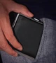 Портсигар на 20 сигарет на металлическом зажиме черный - изображение 3