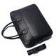 Сумка - портфель для ноутбука из натуральной кожи Tiding Bag M364A Черная 40х30х6см - изображение 6
