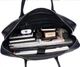 Сумка - портфель для ноутбука из натуральной кожи Tiding Bag M364A Черная 40х30х6см - изображение 8