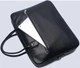 Сумка - портфель для ноутбука из натуральной кожи Tiding Bag M364A Черная 40х30х6см - изображение 9
