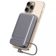 Портативный аккумулятор Powerbank Proove OverPower 35W 10000mAh с беспроводной зарядкой Qi2 Серый - изображение 3
