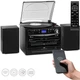 Акустична стереосистема Програвач вінілу Auna 388-DAB+ (10034091) - зображення 2