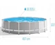 Каркасный бассейн 457 x 122 см Intex 26726 Prism Frame Pool - изображение 4