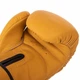 Перчатки боксерские кожаные Zelart VL-3074 12 унции Желтый - изображение 3