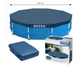 Каркасний басейн 305 x 76 см Intex 28200-3 New (у комплекті з тентом 28030) - зображення 5