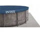 Каркасный бассейн 457 x 122 см Intex 26742 GreyWood Prism Frame Pool - изображение 3