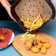 Вкладыш пергаментный для аэрогриля, мультипечи Kraft 100 шт 23.5 х 23.5 см (R0028) - изображение 4