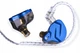 KZ ZSN PRO X (Sky Blue, No Micro) – Гібридні навушники 1DD+1BA з потужним звучанням - зображення 3