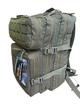 Рюкзак тактический штурмовой Over Earth мод 338 40 литров Cordura олива - изображение 7