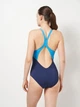 Купальник слитный женский Arena Dreamhline Swimsuit V Back 008328-760 36 Темно-синий (3468337558910) - изображение 2