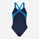 Купальник слитный женский Arena Dreamhline Swimsuit V Back 008328-760 36 Темно-синий (3468337558910) - изображение 7