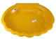 Piaskownica LEAN Toys Basen Muszelka Żółta 2075 (5904204750790) - obraz 1