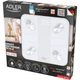 Напольные электронные весы Adler AD 8186 Smart до 180кг 3хААА автовыключение White (AD8186W) - изображение 3