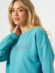 Свитшот женский Sinsay 6304J-65X 2XL Мятный (5904504665619) - изображение 4