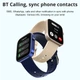 Водонепроницаемые смарт-часы COLMI P71 с сенсорным экраном и Bluetooth purple/ фиолетовые - изображение 9