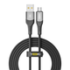 USB YOKI SOLID YK-SO15 Micro 3A 2m Черный - изображение 1