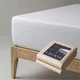 Набор U-tek Наматрасник Cotton Premium Health Care Непромокаемый с резинкой по периметру 160х200 см + Простынь натяжная Сатин Boston Ivory Beige Stripe 160х200 см (COTPRF160200 + BEISF162) - изображение 1