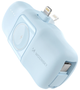 Powerbank Wozinsky WF16-YLS 5000mAh 15W Lightning Niebieski (WF16-YLS_BLU) - obraz 2