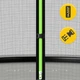 Батут с внутренней сеткой 4FIZJO PRO 6FT 183 см Black/Green (P-5907739319234) - изображение 3