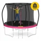 Батут с внутренней сеткой 4FIZJO PRO 8FT 252 см Black/Pink (P-5907739314550) - изображение 9