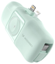 Powerbank Wozinsky WF16-YLS 5000mAh 15W Lightning Zielony (WF16-YLS_GRE) - obraz 2