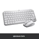Клавиатура Logitech MX Keys Mini Wireless Illuminated UA Pale Grey (920-010499) - изображение 5