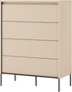 Комод Frisco Тренд 930х470х1250 мм с подсветкой Бежевый 4ш (43892-TS-04) - изображение 1