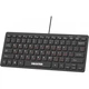 Клавіатура Maxxter USB UA Black KBM-C01B-UA (KBM-C01B-UA) - зображення 2