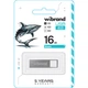 USB флеш накопитель Wibrand 16GB Shark Silver USB 2.0 (WI2.0/SH16U4S) - изображение 2