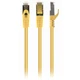 Патч-корд 0.25м S/FTP Cat 6A CU LSZH yellow Cablexpert (PP6A-LSZHCU-Y-0.25M) - изображение 1