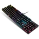Клавіатура Vinga KBGM-101 LED Red Switch USB Black (KBGM-101 Black) - зображення 2