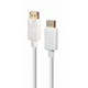 Кабель мультимедийный DisplayPort M to DisplayPort M 1.8m V1.2 Cablexpert (CC-DP2-6-W) - зображення 1