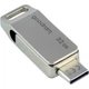 USB флеш накопитель Goodram 32GB ODA3 Silver USB 3.0 / Type-C (ODA3-0320S0R11) - зображення 1