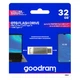 USB флеш накопитель Goodram 32GB ODA3 Silver USB 3.0 / Type-C (ODA3-0320S0R11) - зображення 5