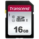 Карта памяти Transcend 16GB SDHC class 10 UHS-I U1 (TS16GSDC300S) - изображение 1