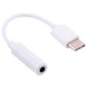 Переходник Lapara USB Type-C Male - Audio AUX mini jack 3,5 mm Female (LA-Type-C-Audio-3.5mm white) - изображение 1