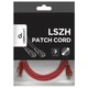 Патч-корд 0.5м S/FTP Cat 6A CU LSZH red Cablexpert (PP6A-LSZHCU-R-0.5M) - зображення 4