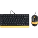 Комплект A4Tech F1110 USB Bumblebee (F1110 Bumblebee) - зображення 1