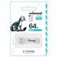 USB флеш накопитель Wibrand 64GB Marten White USB 3.2 Gen 1 (USB 3.0) (WI3.2/MA64P10W) - изображение 2