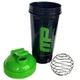 Шейкер Muscle Pharm Shaker 700 мл, Black/Green с пружиной - изображение 2