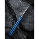 Складной карманный нож Civivi Qubit, (7.6 см) 14C28N / Aluminum синий - изображение 16