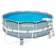 Бассейн каркасный Intex Prism Frame Pool 26716 366*99 см с лестницей и фильтр насосом - изображение 4