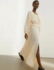 Плаття H&M Ж1116288 (09725253) колір бежевий L - зображення 3
