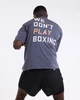 Футболка We Don't Play Boxing Oversized M Темно-сіра - изображение 4
